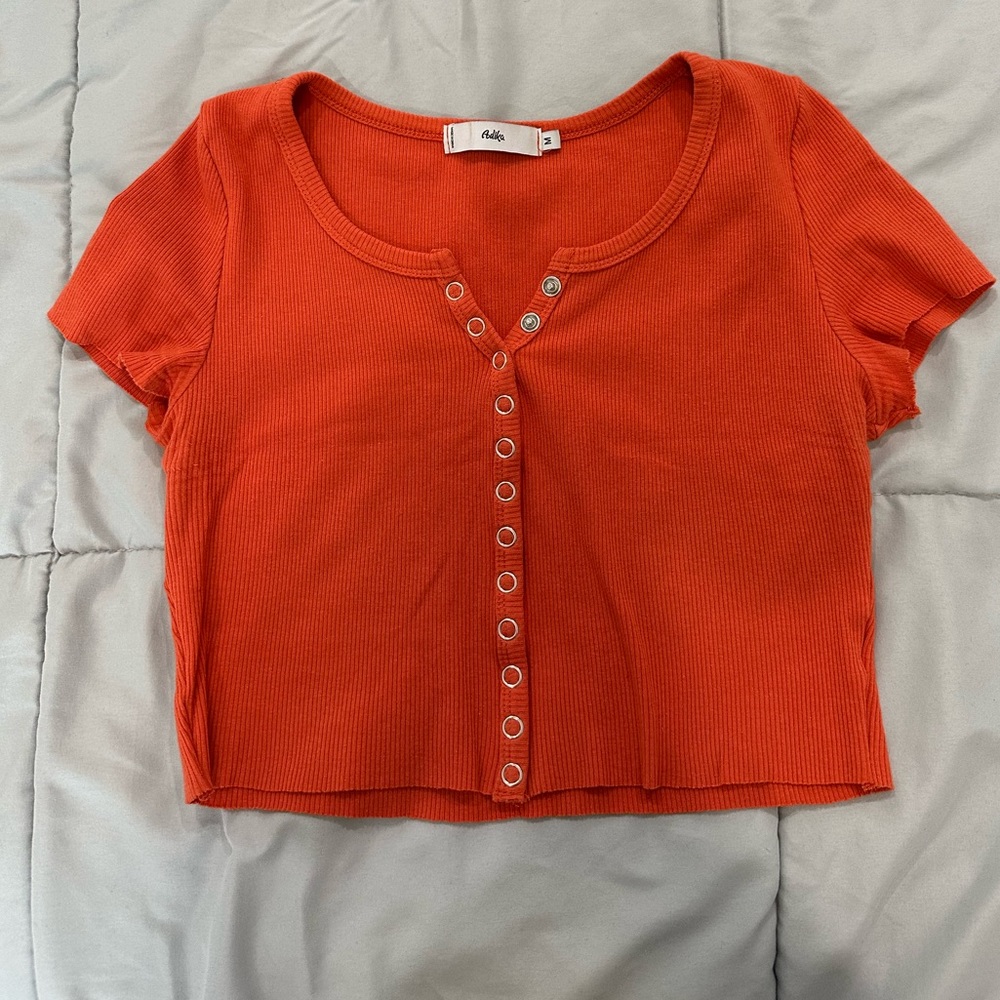 ADIKA orange crop top